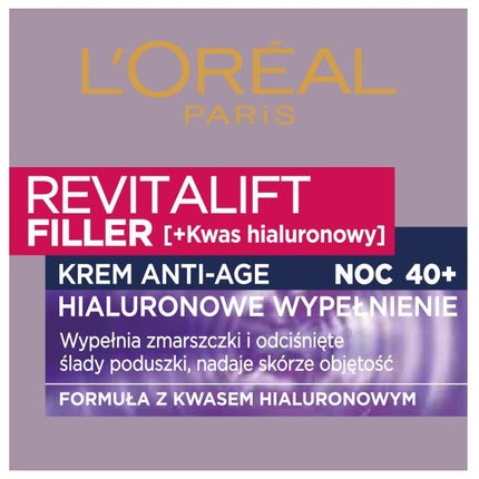 L'Oreal Revitalift Filler Anti-Age Night Cream 50ml