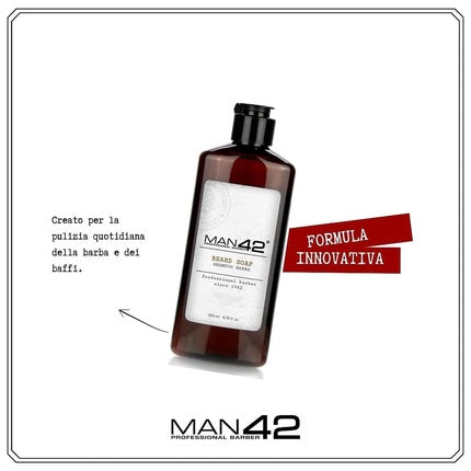 Man 42 Professional Beard Shampoo Beard Soap 200ml