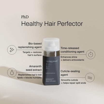 Living Proof Perfect Hair Day Healthy Hair Perfector Hair Care Lotion for Dry and Damaged Hair Protects Adds Shine & Smoothness Cruelty Free Silicone & Sulfate Free 60ml