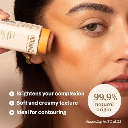 Attitude Oceanly Plastic-Free Lightweight Bronzer Stick Titanium Dioxide-Free