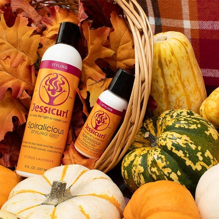 Jessicurl Spiralicious Gel Island Fantasy 8 Fl Oz Curl Defining Curly Hair