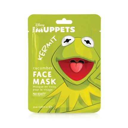 MAD Beauty Disney Muppet Kermit Face Mask with Cucumber Extract 30g