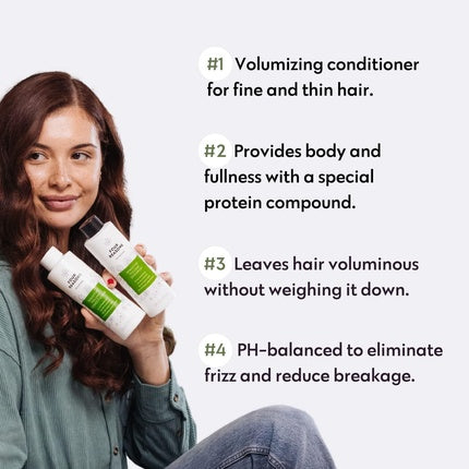 No nothing Sensitive Volume Conditioner Perfume-free Volume Conditioner Gives Thinning Hair Fullness 300ml
