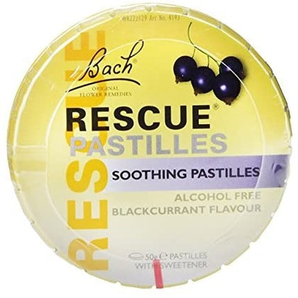 2 Pack X Pastilles Blackcurrant 50g - Rescue