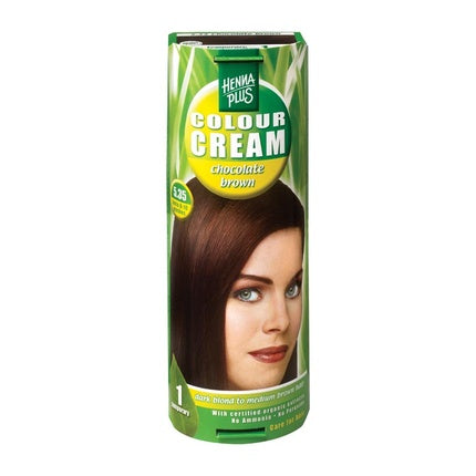 Hennaplus Colour Cream 535 Chocolate Brown