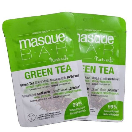 Mask Bar 99% Naturals Green Tea Sheet Mask 0.67