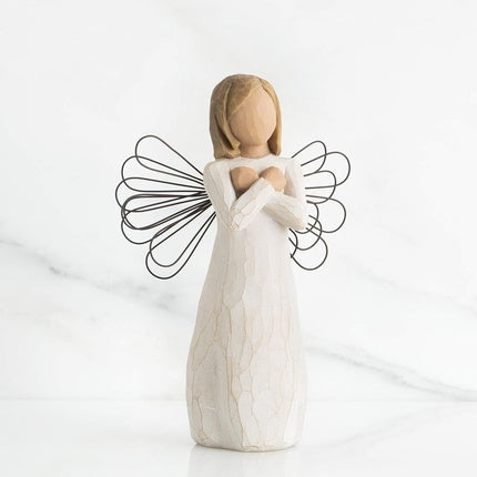 Willow Tree Sign For Love Figurine Modern