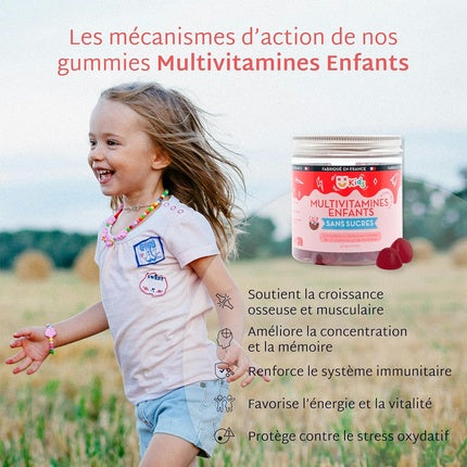 Mium Lab Children's Multivitamins for Growth and Reducing Physical Fatigue