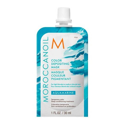 Moroccanoil Color Depositing Mask Aquamarine 30 Ml
