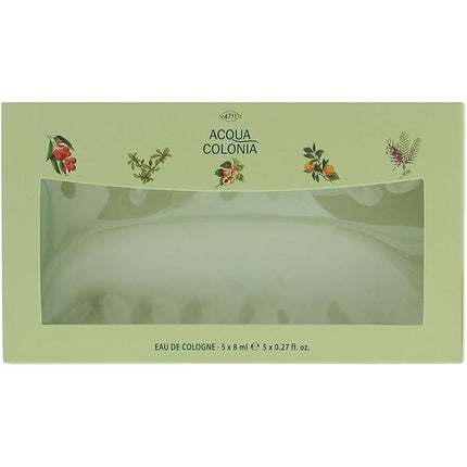 4711 Acqua Colonia Eau De Cologne Miniature Set Myrrh & Kumquat Pink