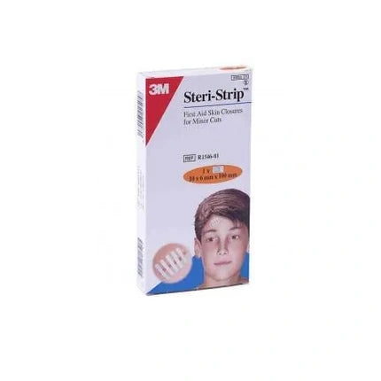 3m Steri Strip Skin Suture Strips 100mm X 6mm Ideal For Wound Closure