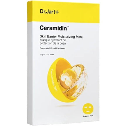 Dr Jart Ceramidin Moisturizing And Strengthening Face Mask 5 X 22 G