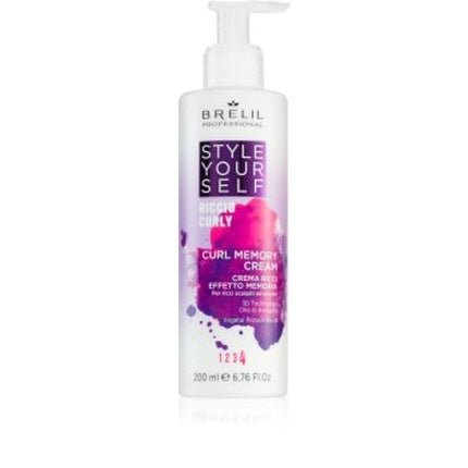 Brelil Style Your Self Curl Memory Cream - 200 Ml