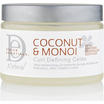 Design Essentials Natural Coconut & Monoi Curl Defining Gel 12oz