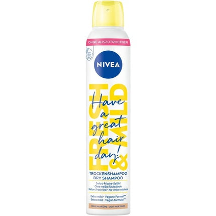 Nivea Fresh & Mild Dry Shampoo for Light Hair Tones 200ml