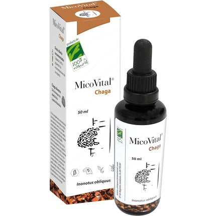 100% Natural Micovital Chaga Liquid 50ml
