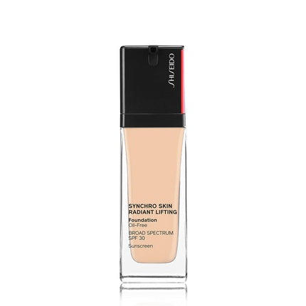 Shiseido Synchro Skin Radiant Lifting Foundation SPF 30 Medium-to-Full Buildable Coverage 1 Fl Oz Porcelain 140