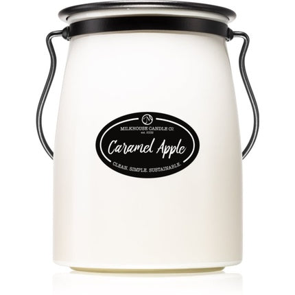 Milkhouse Candle Co. Creamery Caramel Apple scented candle - Butter Jar, 624 g
