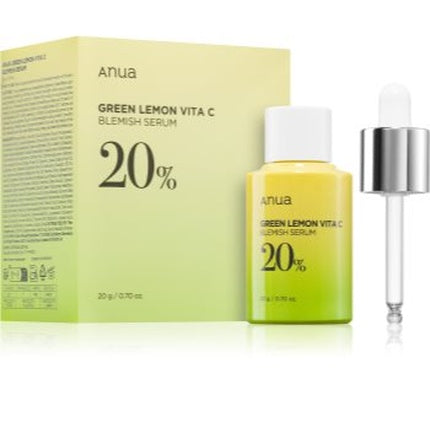 Anua Green Lemon Vita C Blemish Serum Mask - 25 Ml