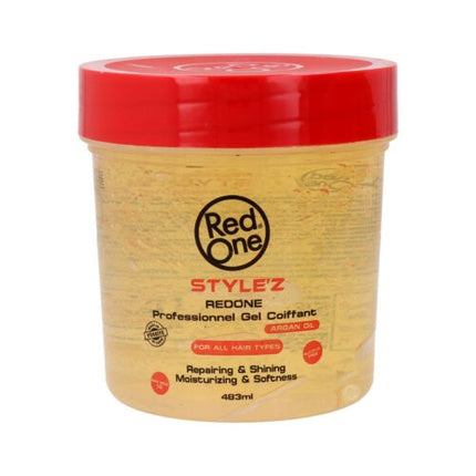 Red One Argan Oil Fixing Gel 483ml