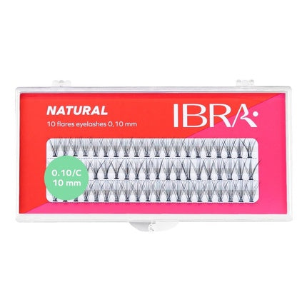 Ibra Artificial Eyelash Clusters 0.10 C-10mm