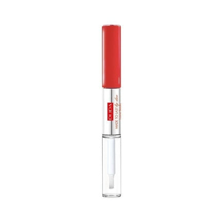Pupa Made To Last Lip Duo Liquid Lip Colour & Topcoat Waterproof Long Lasting - 2x4ml