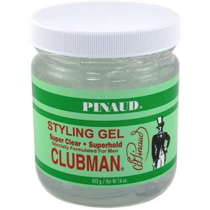 Clubman Pinaud Super Clear Styling Gel 473ml