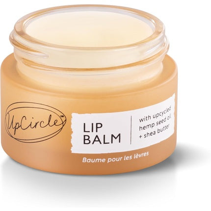 Upcircle Lip Balm with Hemp Seed Oil and Shea Butter 15ml - Hydrating and Plumping