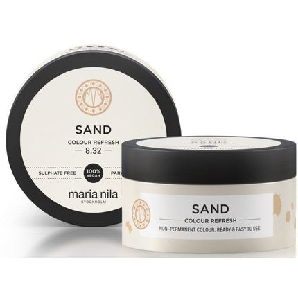 Maria Nila Sand Colour Refresh Mask 100ml Gentle Nourishing Mask Without Permanent Color Pigments
