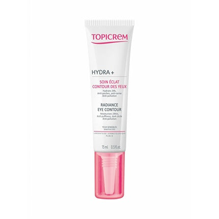 Topicrem Brightening Eye Cream Against Undereye Circles Hydra Radiance Eye Contour 15 Ml