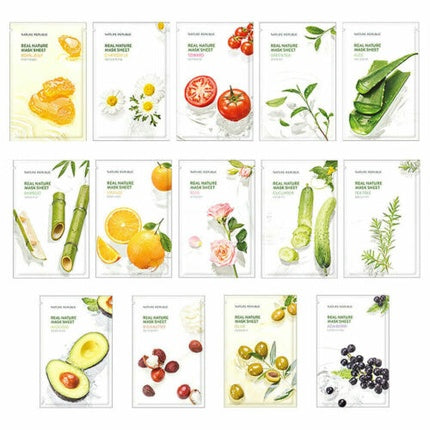 Nature Republic Real Nature Mask Sheet 23ml