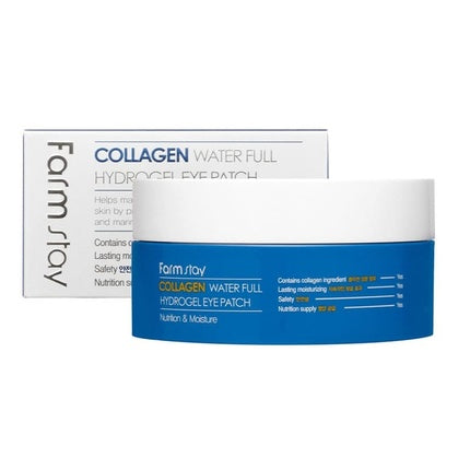 Farmstay Collagen Water Full Hydrogel Eye Patch - 60 Pieces