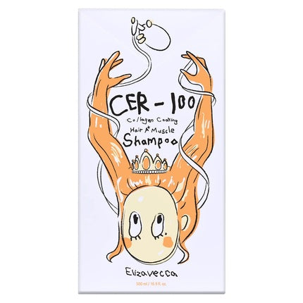 Elizavecca CER-100 Collagen Coating Hair Muscle Shampoo 500ml