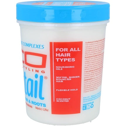 Eco Styler Eco Curl N Style Control Cocktail Hair Gel 32oz