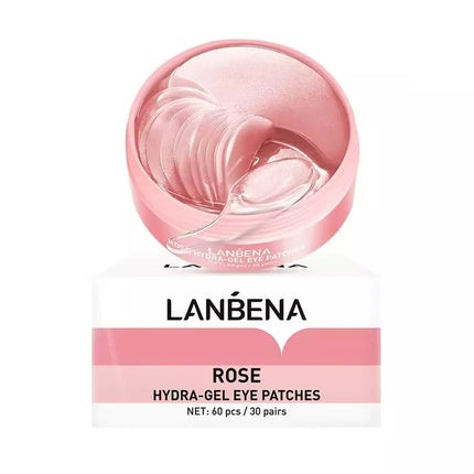 Lanbena Rose Moisturizing Hydrogel Eye Patches - 60 Pieces