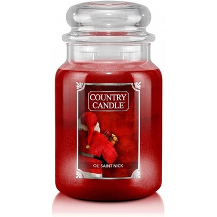 Shumee Country Candle - Ol' Saint Nick - Large Jar 680g 2-Wick