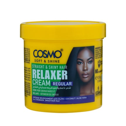 Cosmo Cosmetics Regular Straight & Shine Hair Relaxer Cream 150ml