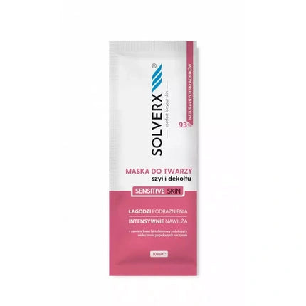 Solverx Sensitive Skin Face Mask