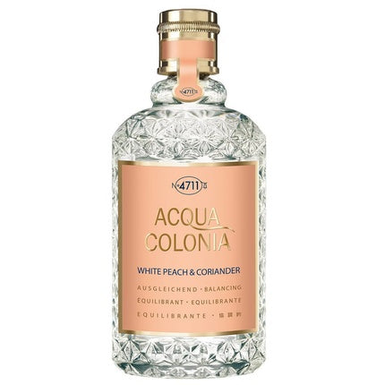 4711 Acqua Colonia White Peach & Coriander Eau De Cologne Spray 170ml