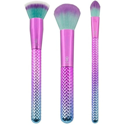 Moda Royal & Langnickel Full Size Prismatic Base Face 4pc Makeup Brush Set With