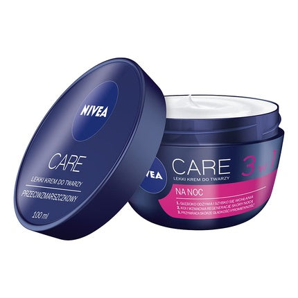 Nivea Light Face Cream 3-in-1 Night Cream 100ml