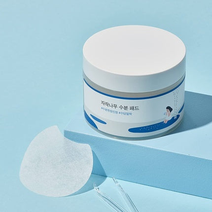 ROUND LAB Birch Juice Moisturizing Pad 80pcs Aquaxyl Soothing Adhesion