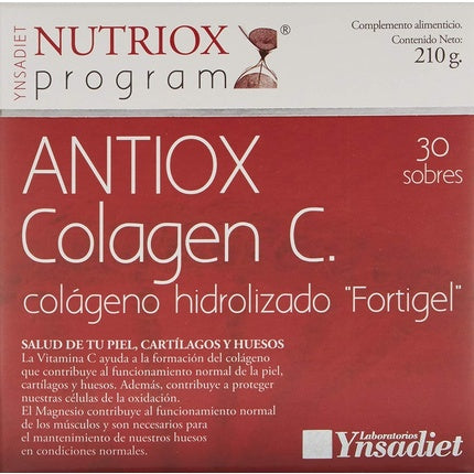 Ynsadiet Antiox Collagen and Hyaluronic Acid Fortigel Nutriox 30 Envelopes