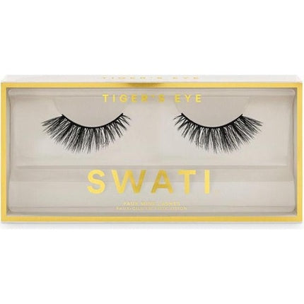 Swati Faux Mink Lashes Tiger's Eye Perfect For A Dramatic Look