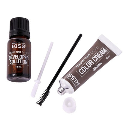 Kiss Brow Tint Kit Brown