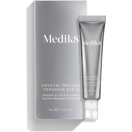 Medik8 Crystal Retinal Ceramide 6 Eye Cream Anti Aging Anti Wrinkle Night Eye Cream 15ml