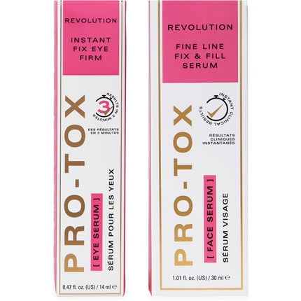Revolution Pro Miracle Protox Quick Fix Skincare Collection Duo