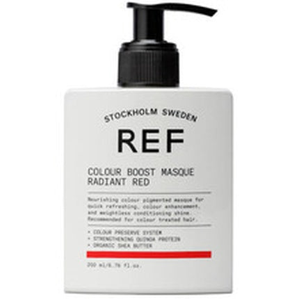 Ref Colour Boost Masque Radiant Red Gentle Nourishing Mask Without Permanent Color Pigments