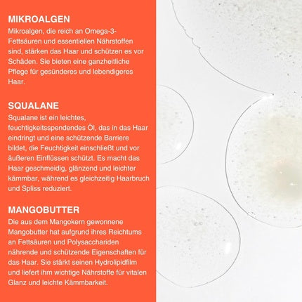 Pomloco Peach Colada Hair Mask Moisturizing Mask with Tropical Scent