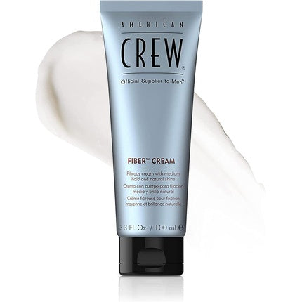 American Crew Fiber Cream with Medium Hold & Shine for Flexibility and Control